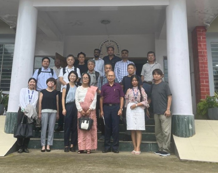SAS:NU, Medziphema Campus hosted the Japan Job Fair for 170 agricultural students, comprising of BSc (Hons) Ag, MSc (Ag)students and PhD (Ag) Scholars on August 27.